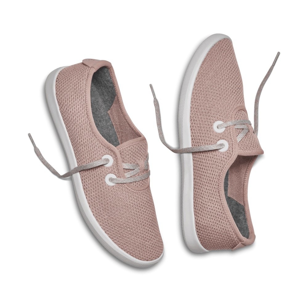 Allbirds Men\'s Boat Shoes Pink - Tree Skippers - 81963HQZN